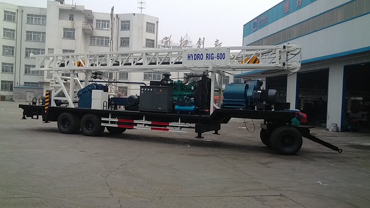 T-600 Trailer Water Well Drilling Rig