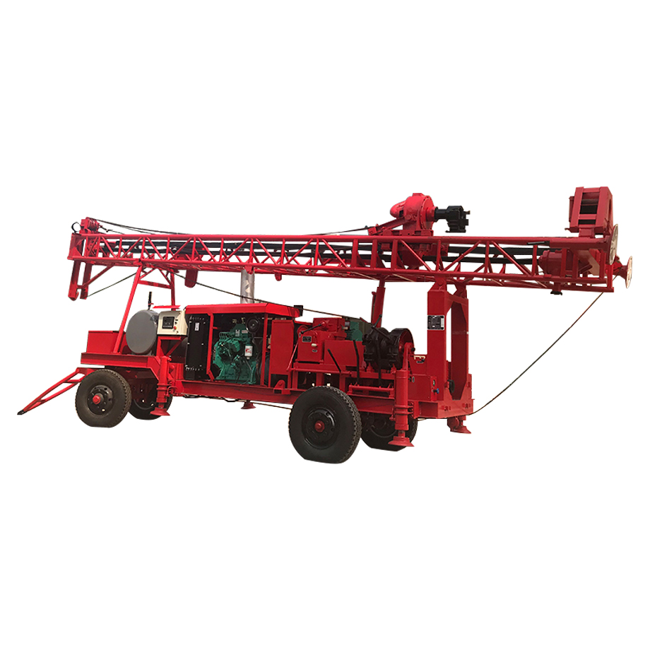 GL-ⅡA Trailer Mounted Drilling Rig