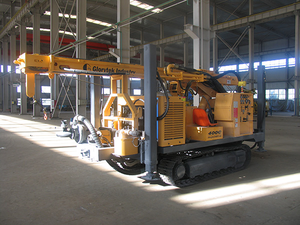 400C Full-Hydraulic Crawler Water Well Drill Rig