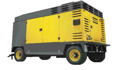 ATLAS Portable Diesel Driven Air Compressor